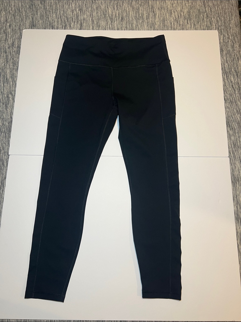 Black High-Waist Active Leggings